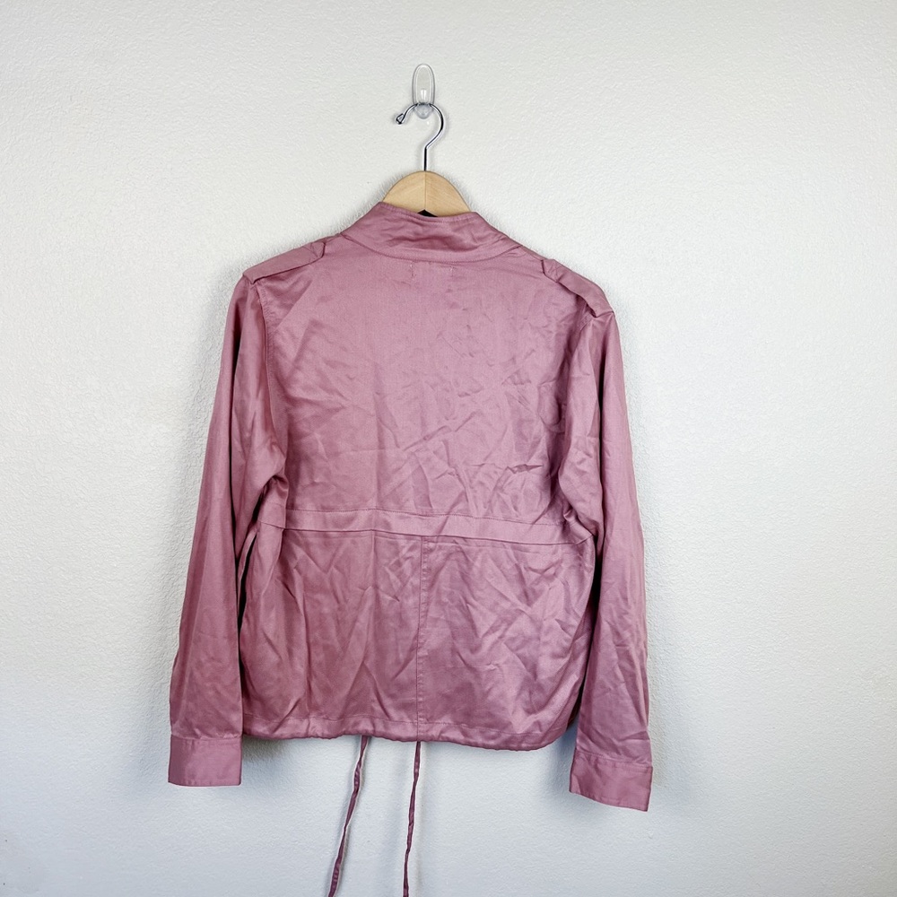 Kensie Rowen Button-Front Utility Jacket In Rose - image 5